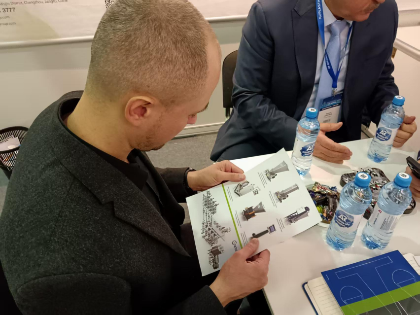 Transcell Technology proudly appeared at Ruplastic , and the harvest was full!