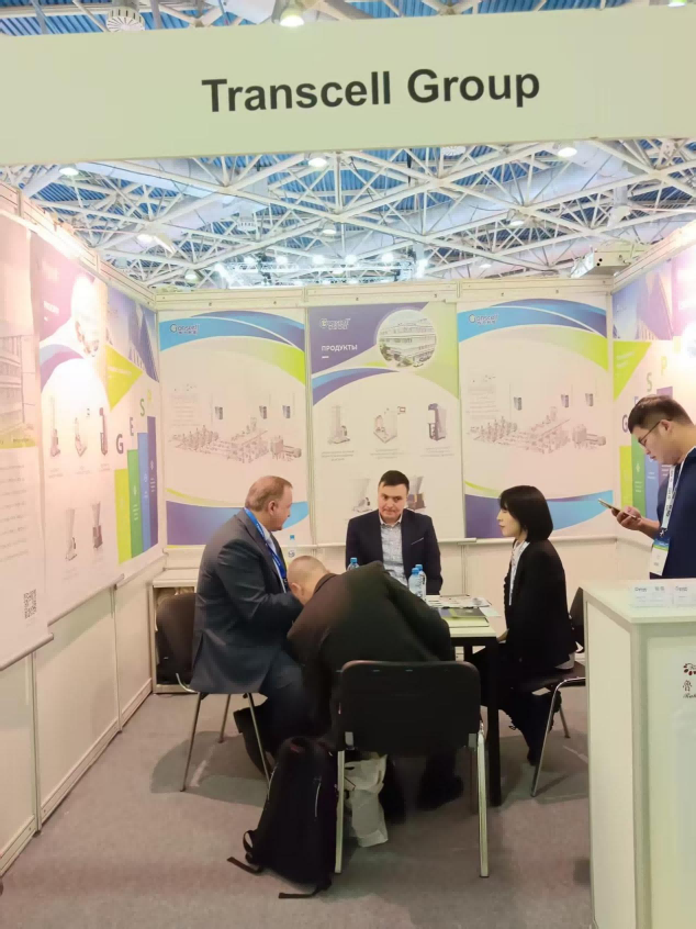 Transcell Technology proudly appeared at Ruplastic , and the harvest was full!